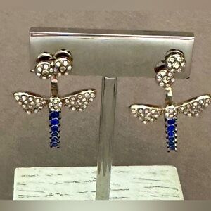 Betsey Johnson Dragonfly Earrings
